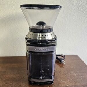 Cuisinart Coffee Grinder Electric Burr One-Touch Automatic 18-Position WORKING